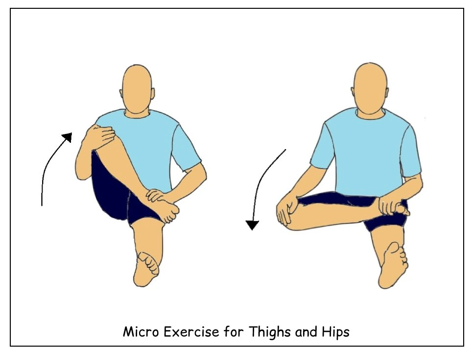 Micro Exercises for Thighs and Hips