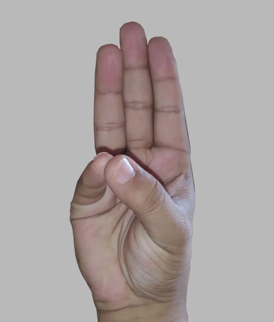 Yoga Mudra: Varun mudra