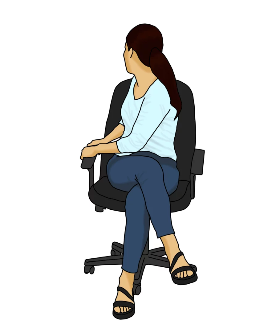 Yoga at Desk: Spinal Twist