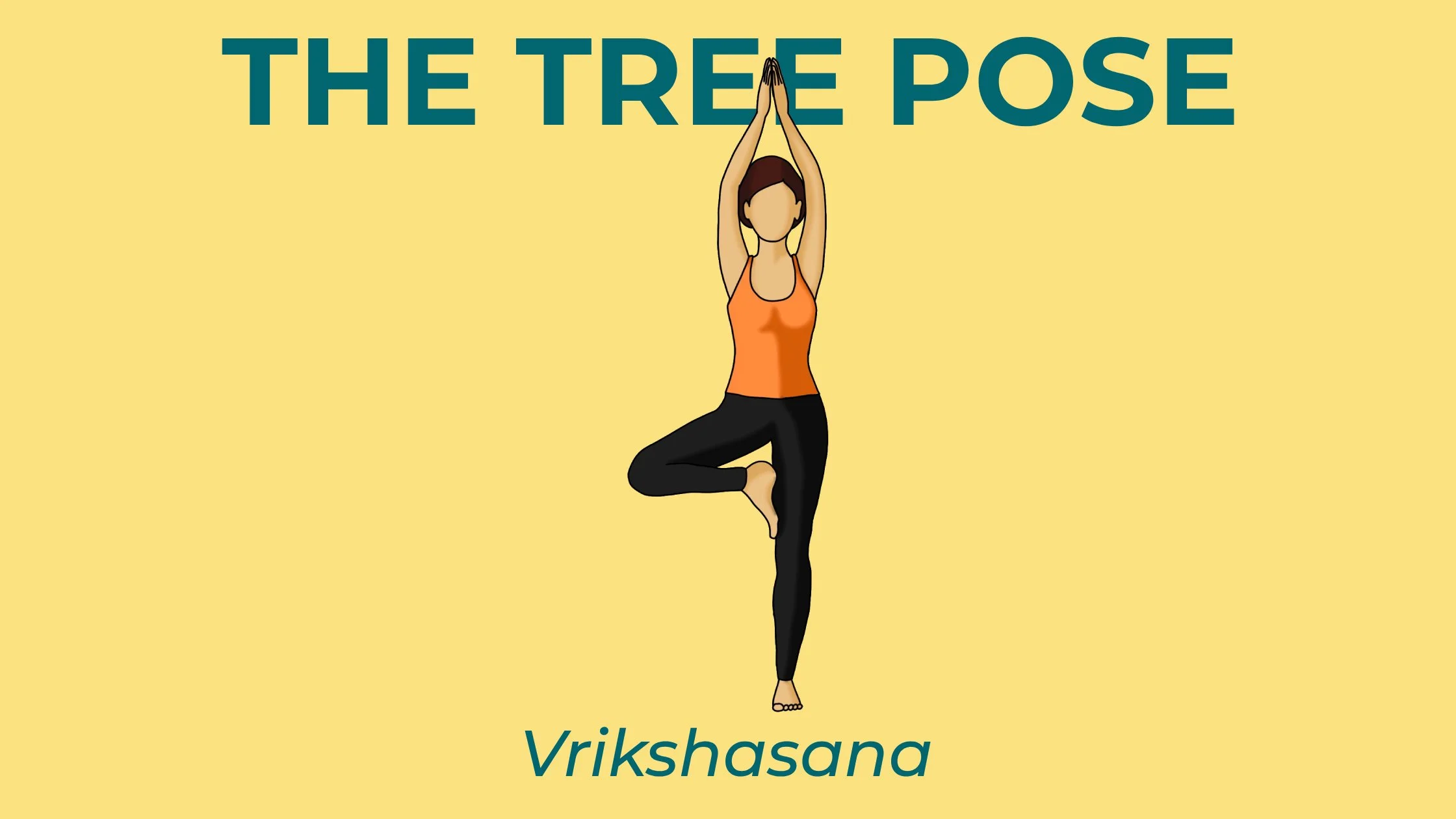 Tree Pose in Yoga