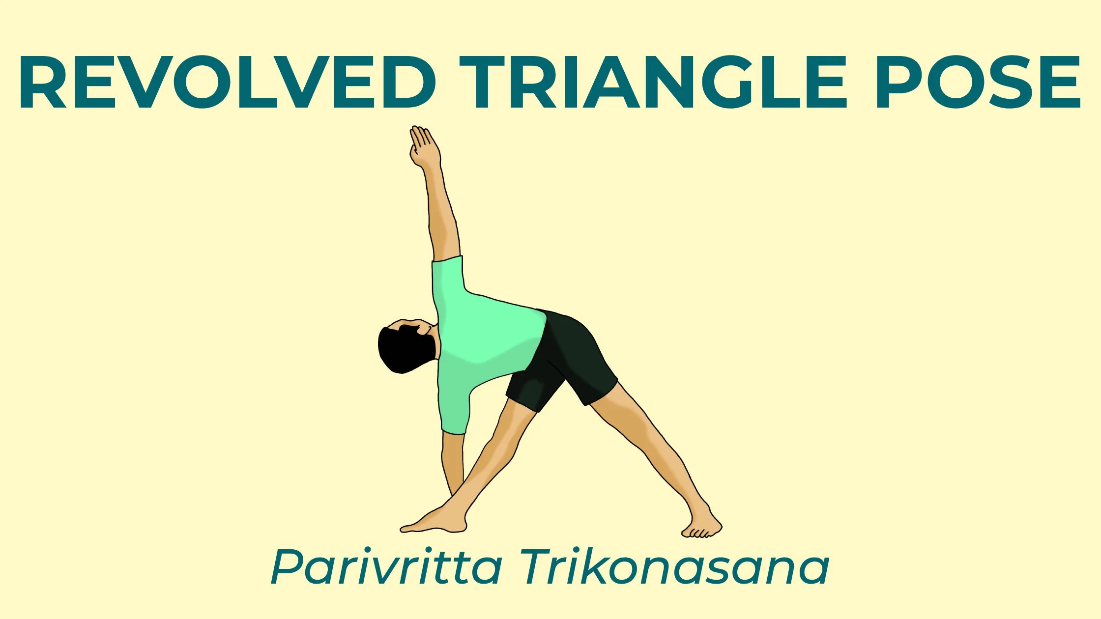 Revolved Triangle Pose
